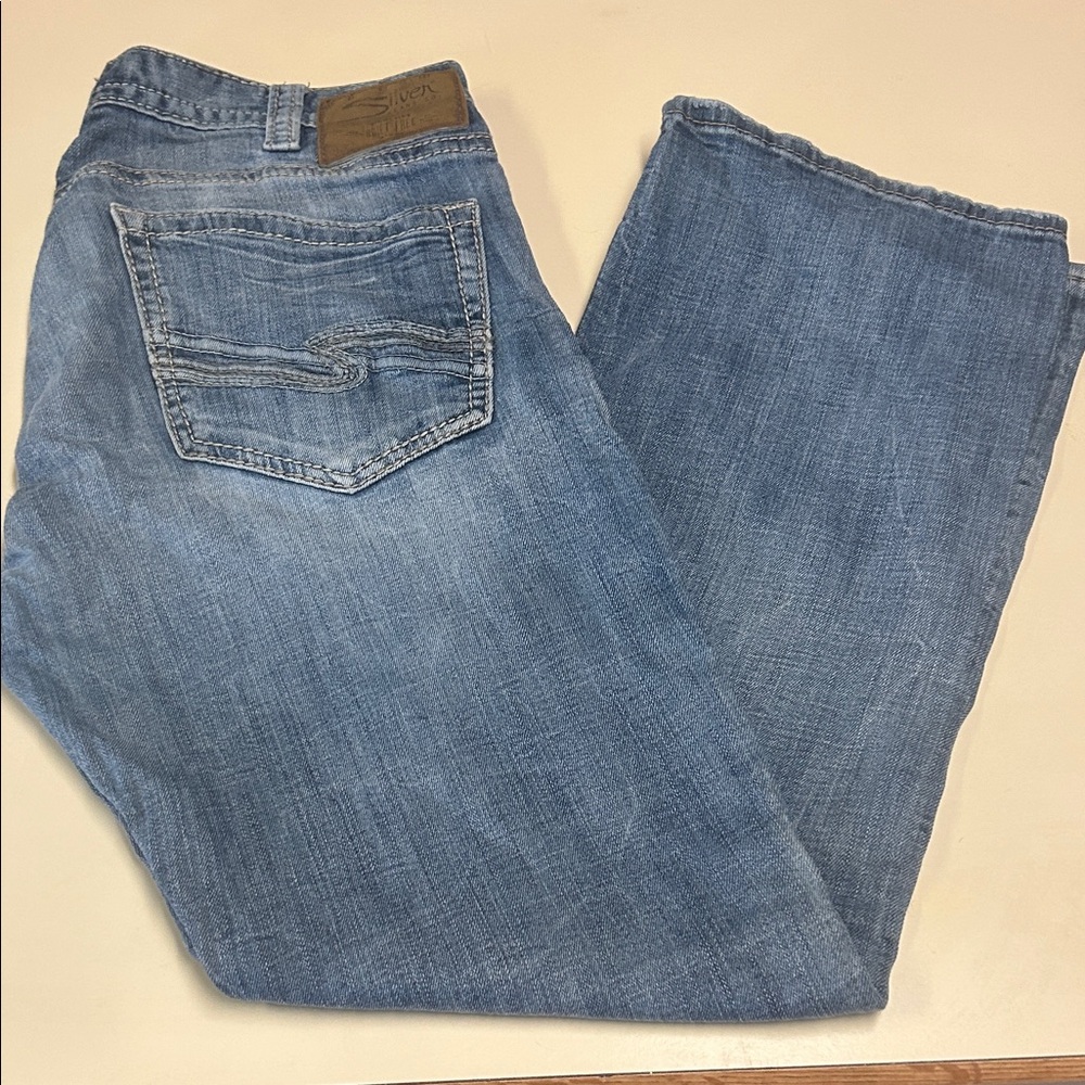 Men's Silver jeans "Craig" 32x32
